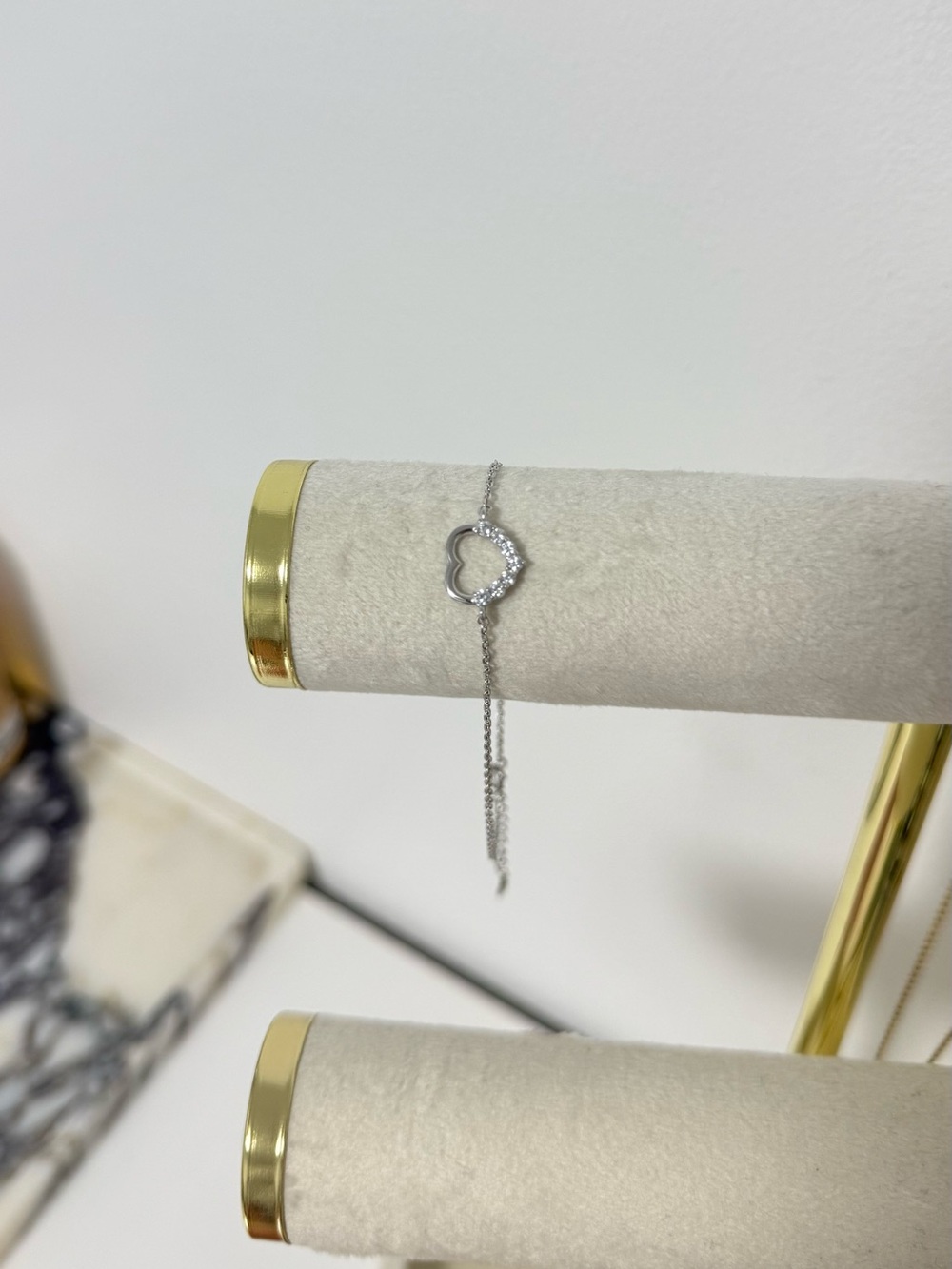 Silver Heart Bracelet
